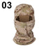 Tactical Balaclava Full Face Mask Set Men Summer Snapback Sun Hat Outdoor Hunting Camouflage Balaclava